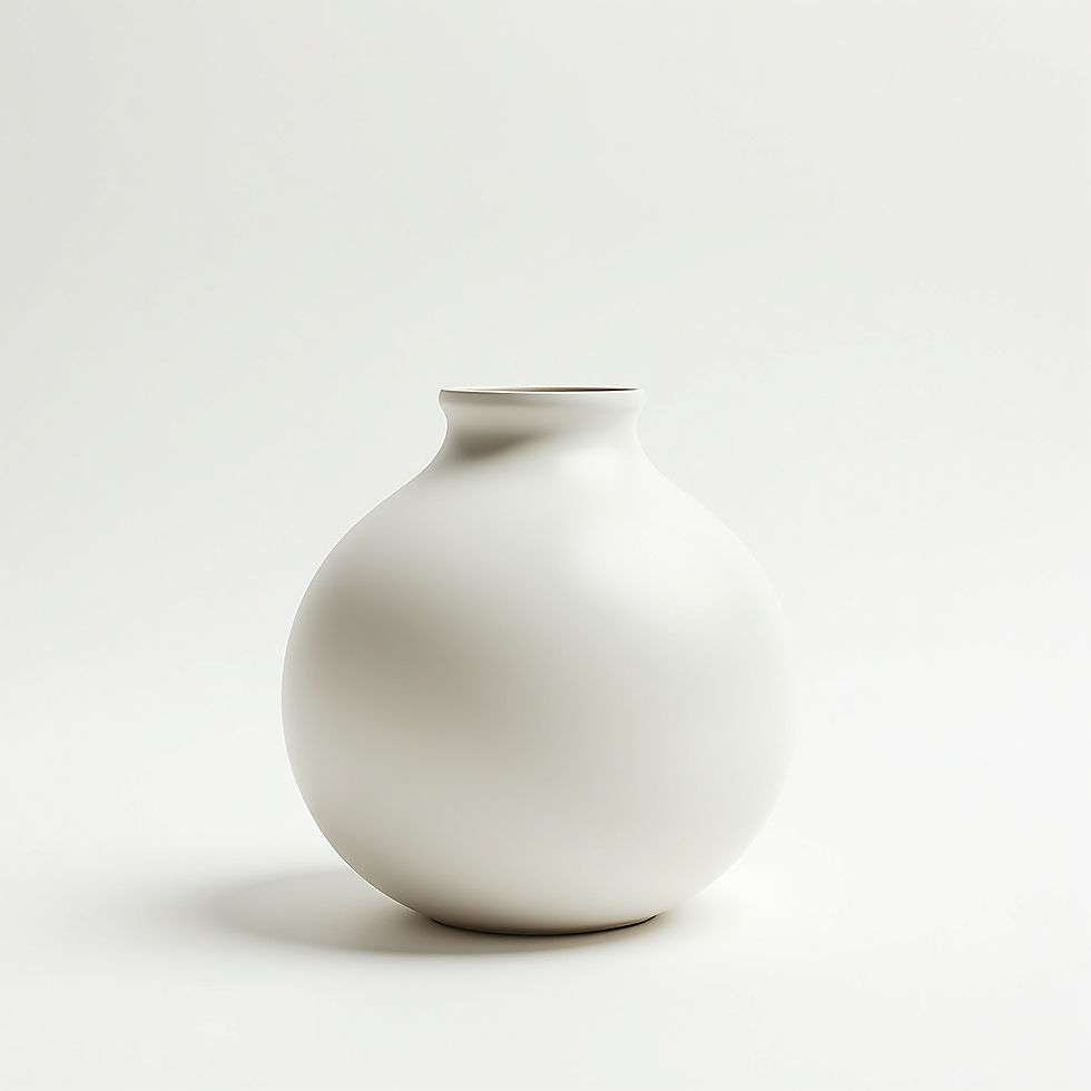 Minimalist Sphere Vase