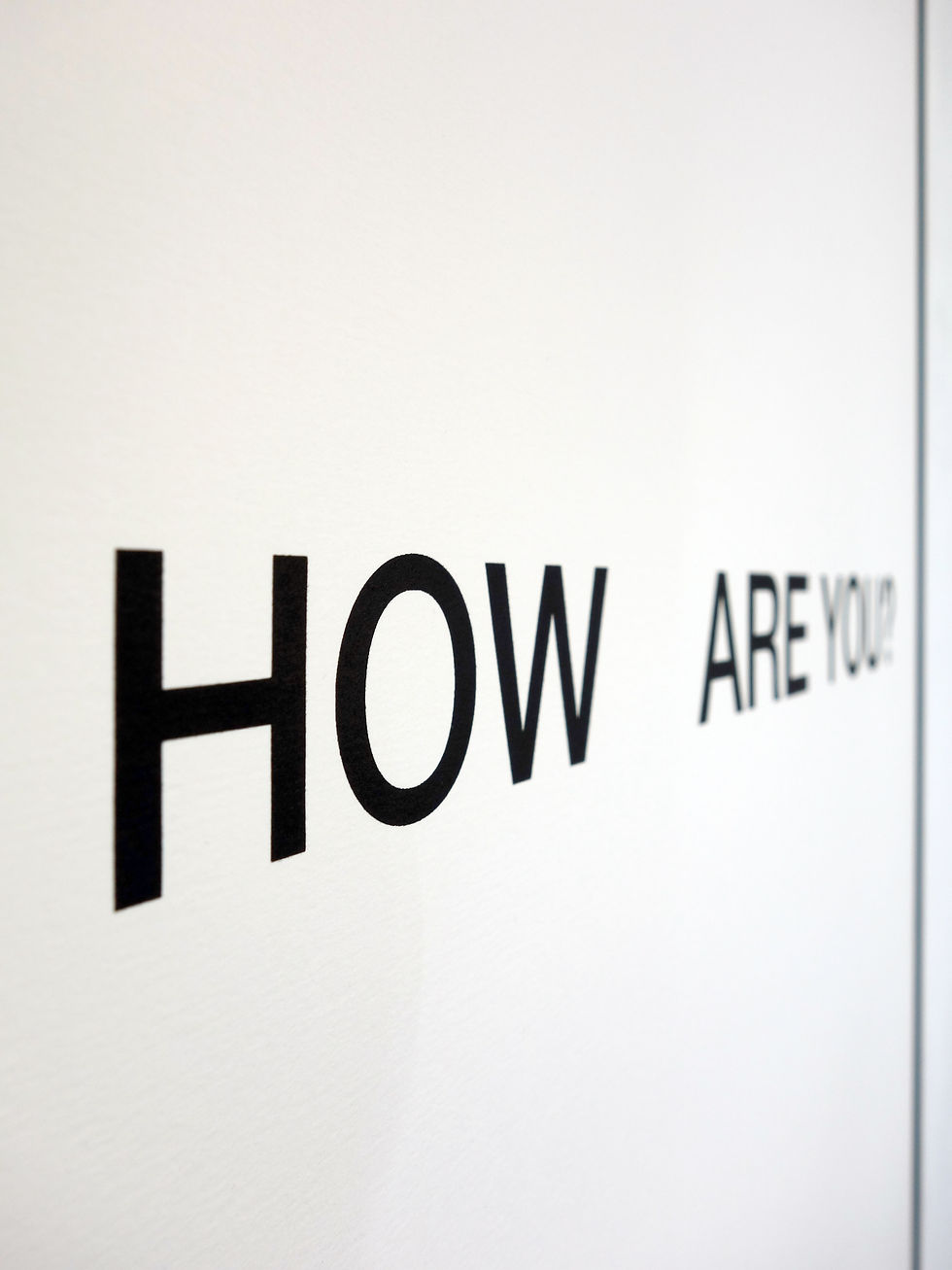 Thumbnail: »what a question« screen print, limited edition of 20