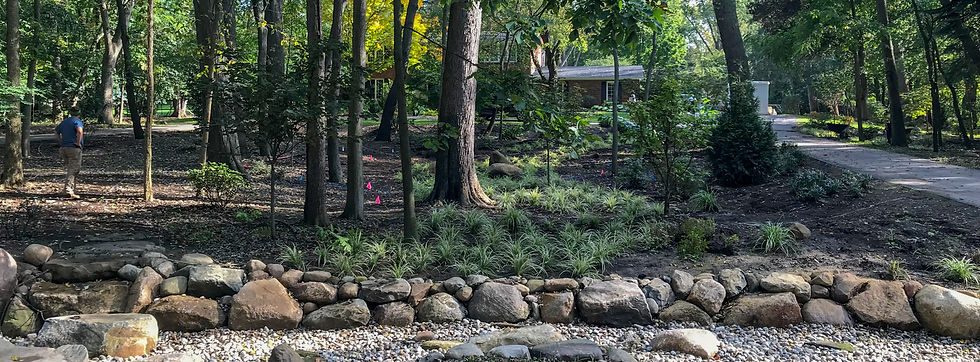 80' Dry River Bed - $8-10,000