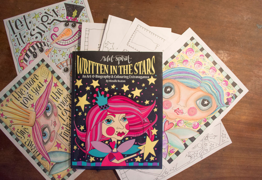 Written in the Stars - Art Journal / Colouring Book
