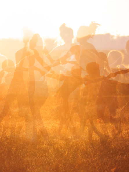 Harvest dance Children Childhood Nostalgia Golden  