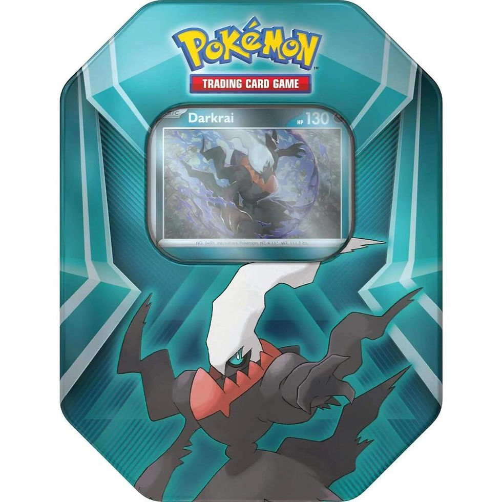 Pokemon Darkrai Triple Whammy Tin