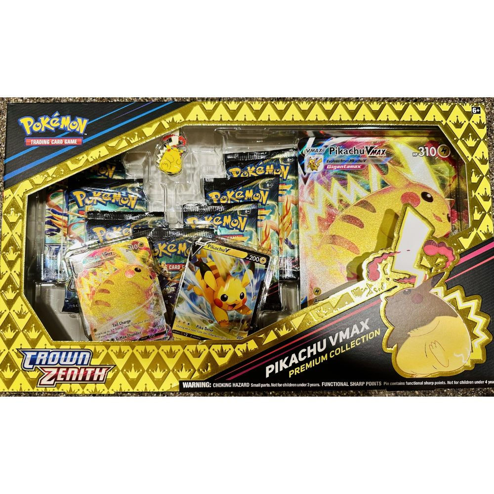 Pokemon Pikachu Vmax Premium Collection Box