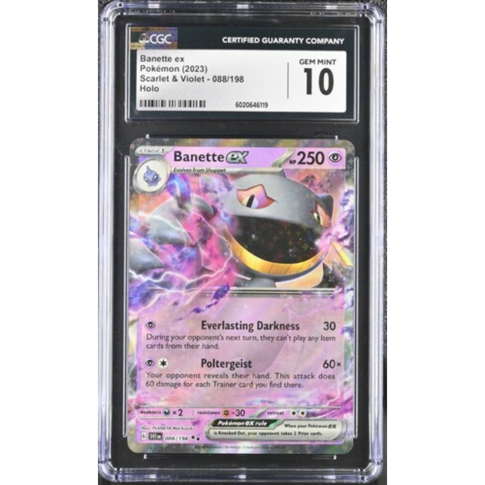 Pokemon Banette Ex #88 Gem Mint 10 CGC