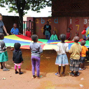 To fight poverty in families affected by HIV/AIDS, Kupona is a daycare atmosphere where children can be cared for so that parents can have an income.