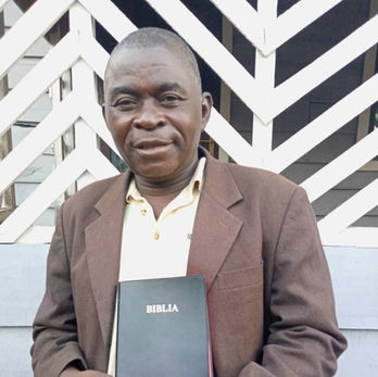 Christian world missionaries provide Bibles and other resources for theological study in Uganda.