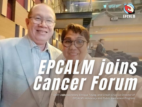 EPCALM Joins Forum to Enhance Cancer Care in PH