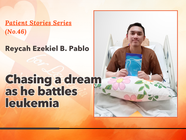 Chasing a dream as he battles leukemia 