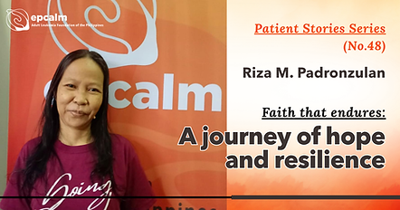She shares a smile that reflects her faith, hope, and resilience.