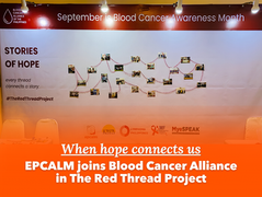 When hope connects us: EPCALM joins Blood Cancer Alliance in The Red Thread Project