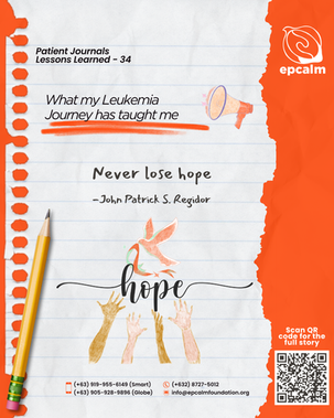 PATIENT JOURNALS Lessons Learned Series - No. 34