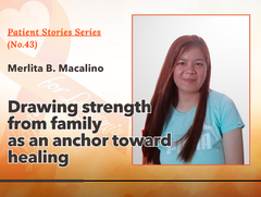 Drawing strength from family as an anchor toward healing