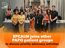 EPCALM joins other PAPO patient groups to discuss priority advocacy activities