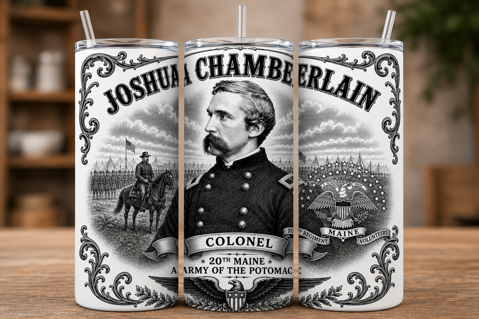 Joshua L. Chamberlain Civil War Tumbler