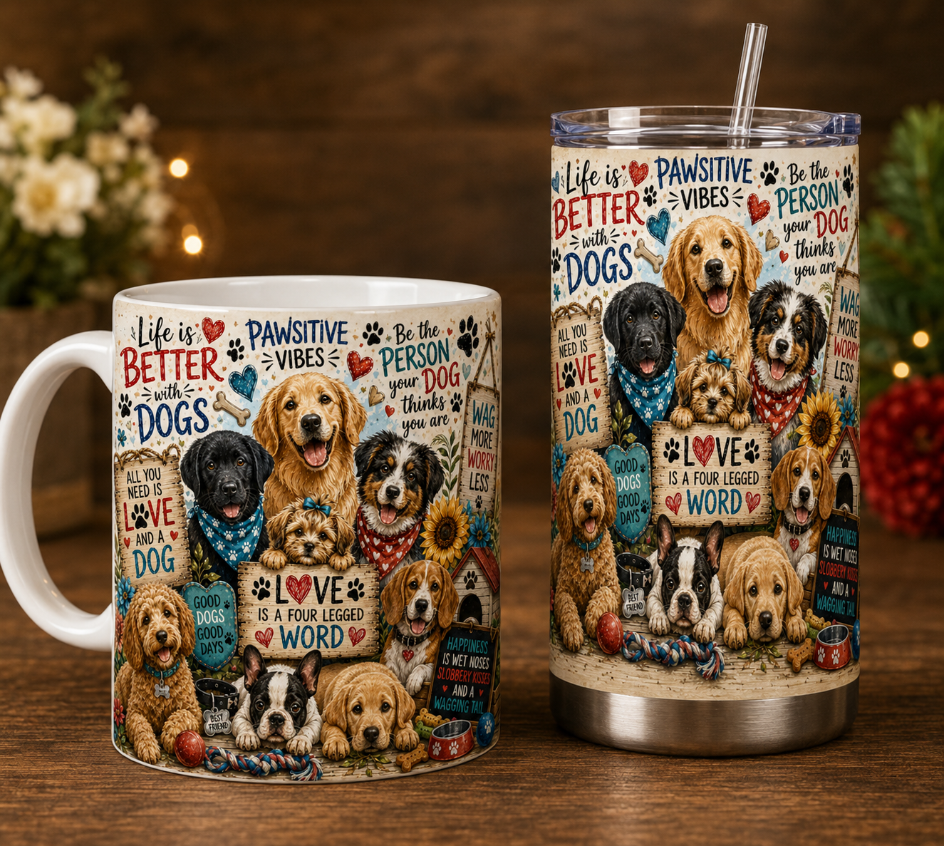 Life Is Better with Dogs