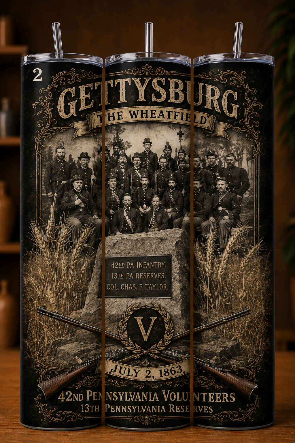 Gettysburg – The Wheatfield 42nd Pennsylvania