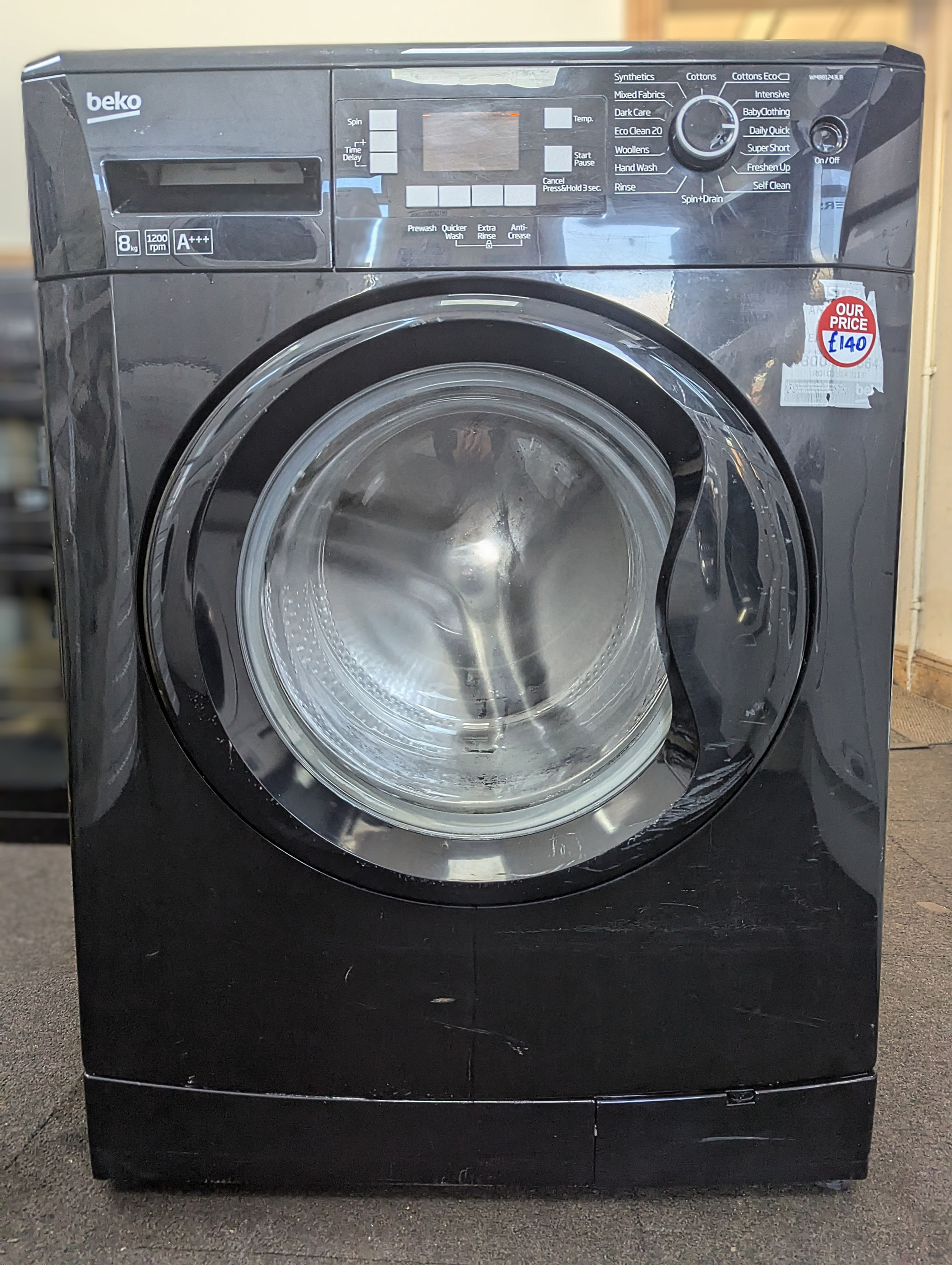 Beko WMB81243LB 8 kg washing machine 