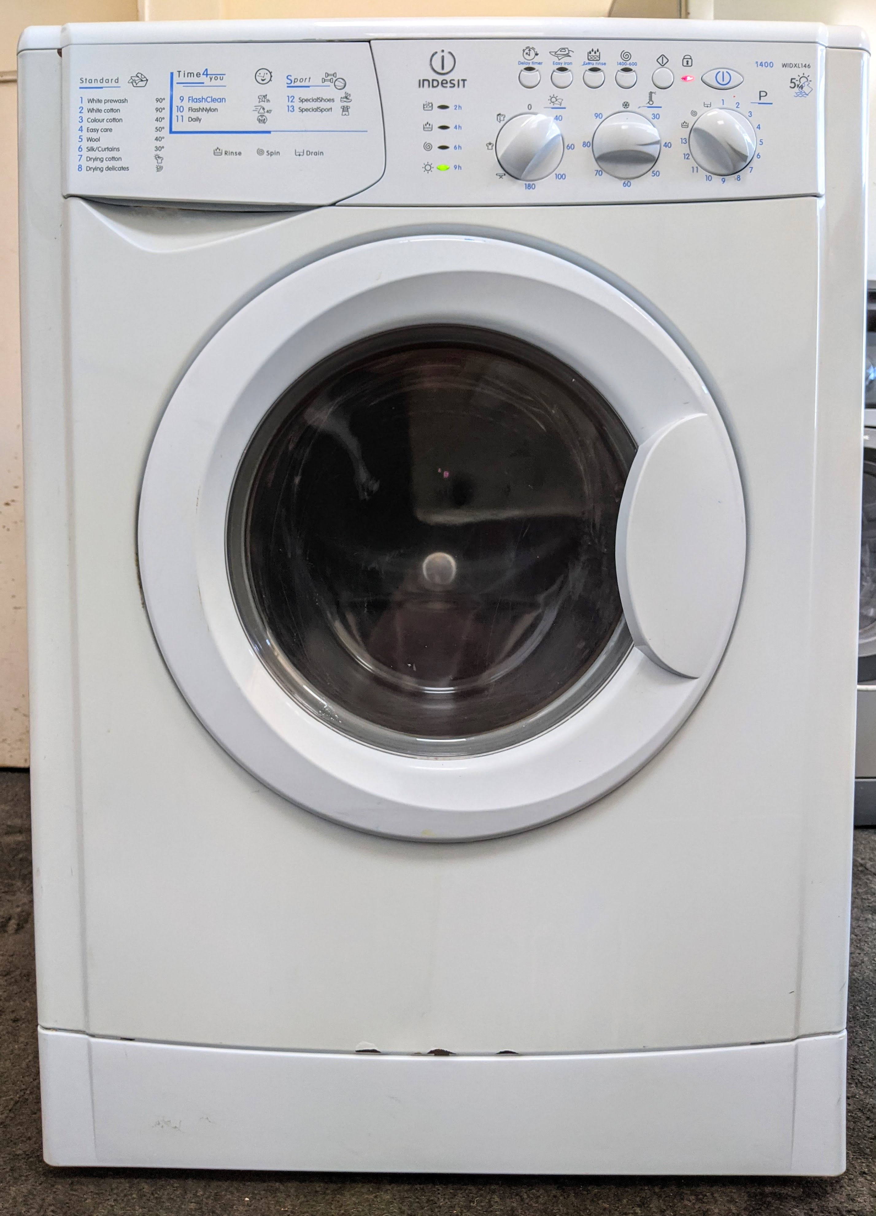 Indesit WIDXL146 washer dryer 