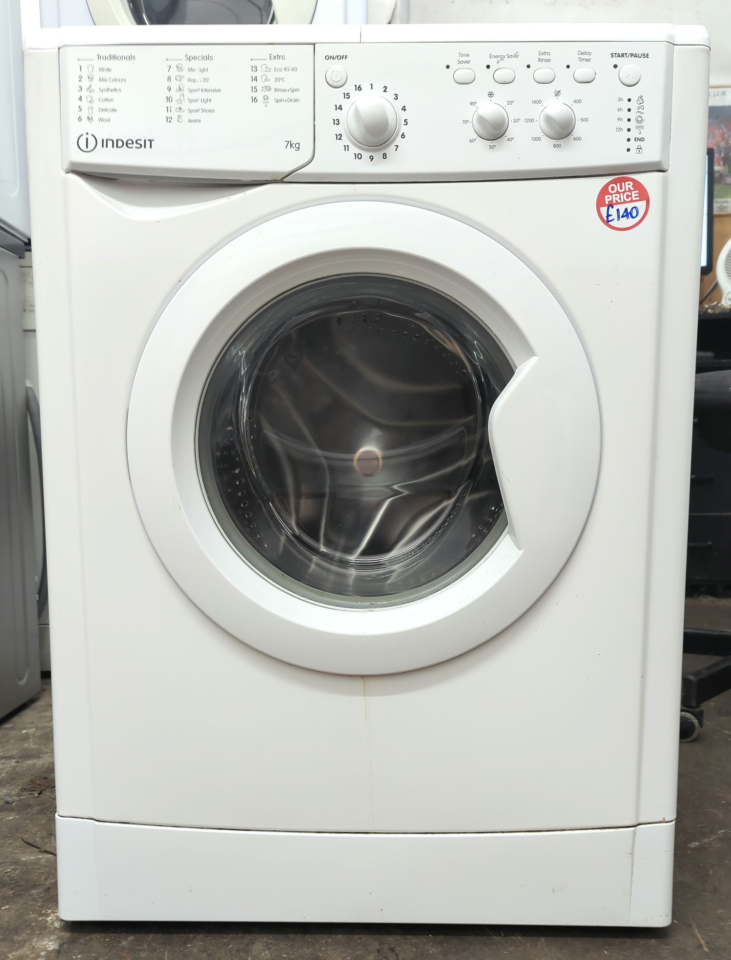 Indesit IWC71453WUKN 7kg washing machine