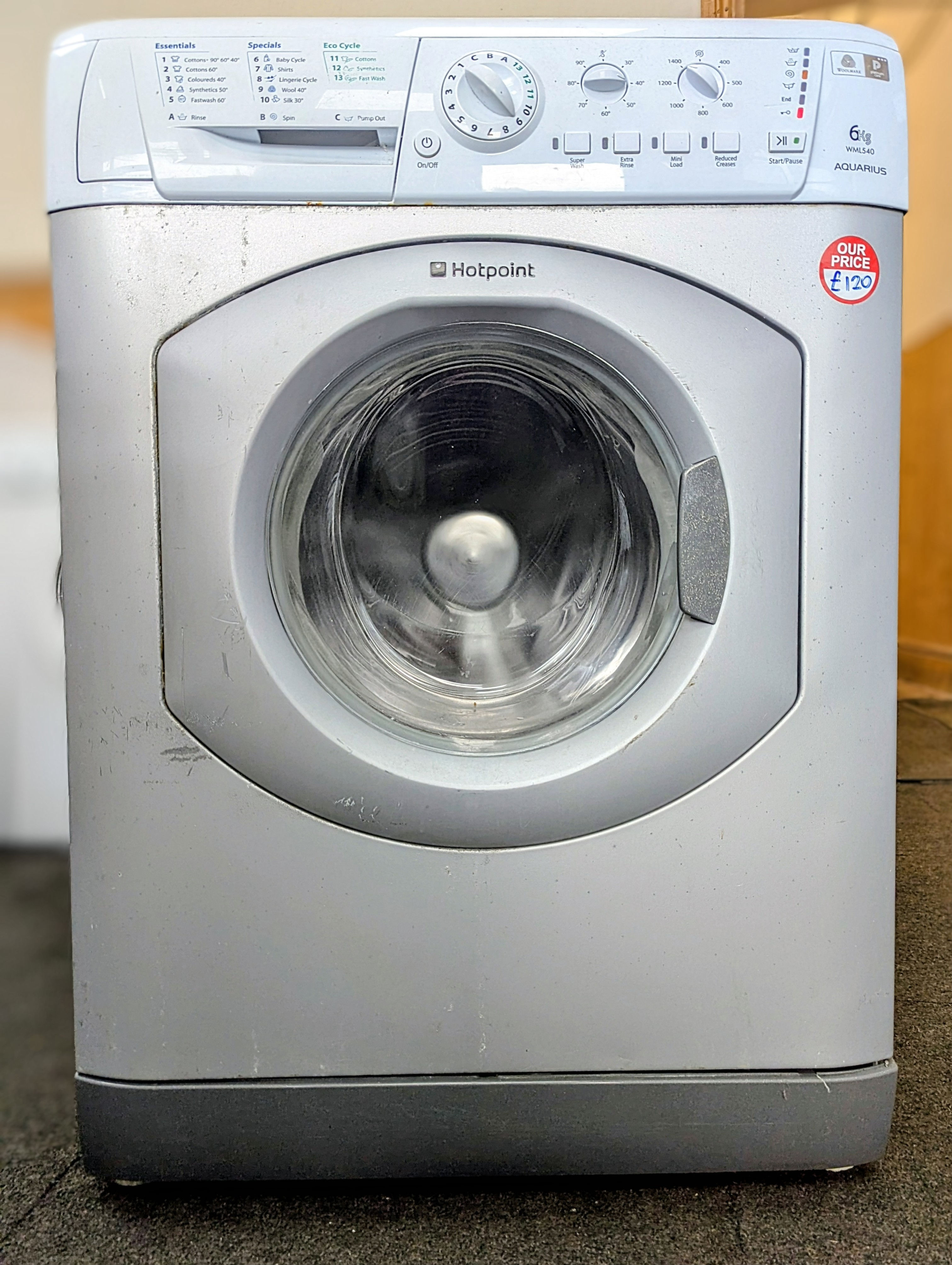 Hotpoint WML540P Washing Machine