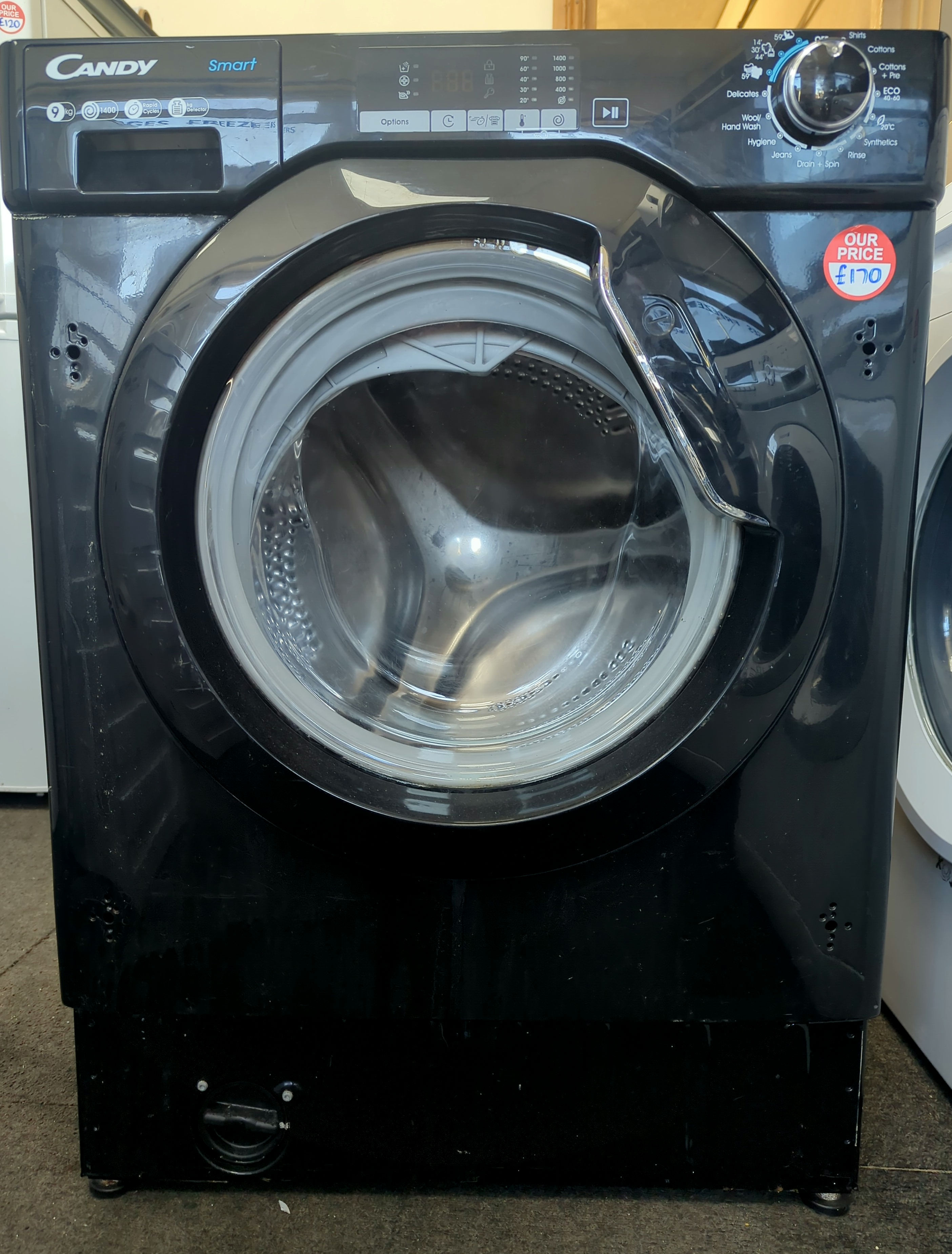 Candy CBW49D2BBE/1-80 integrated 9kg washing machine
