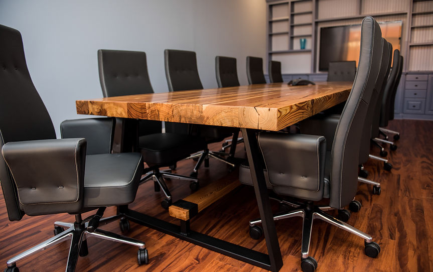 Reclaimed Pine Conference Table, Custom Woodworking Projects, NC Woodworker, Charlotte NC Woodworker, Custom Made, Buy Local