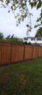 wooden fence