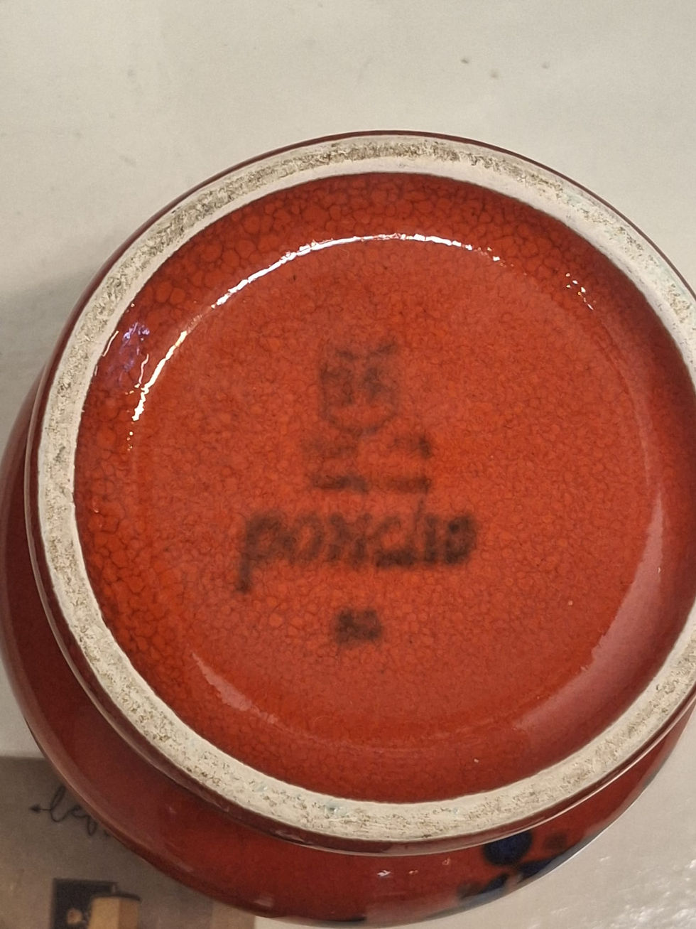 Thumbnail: Rood Vintage Vaasje Poncho