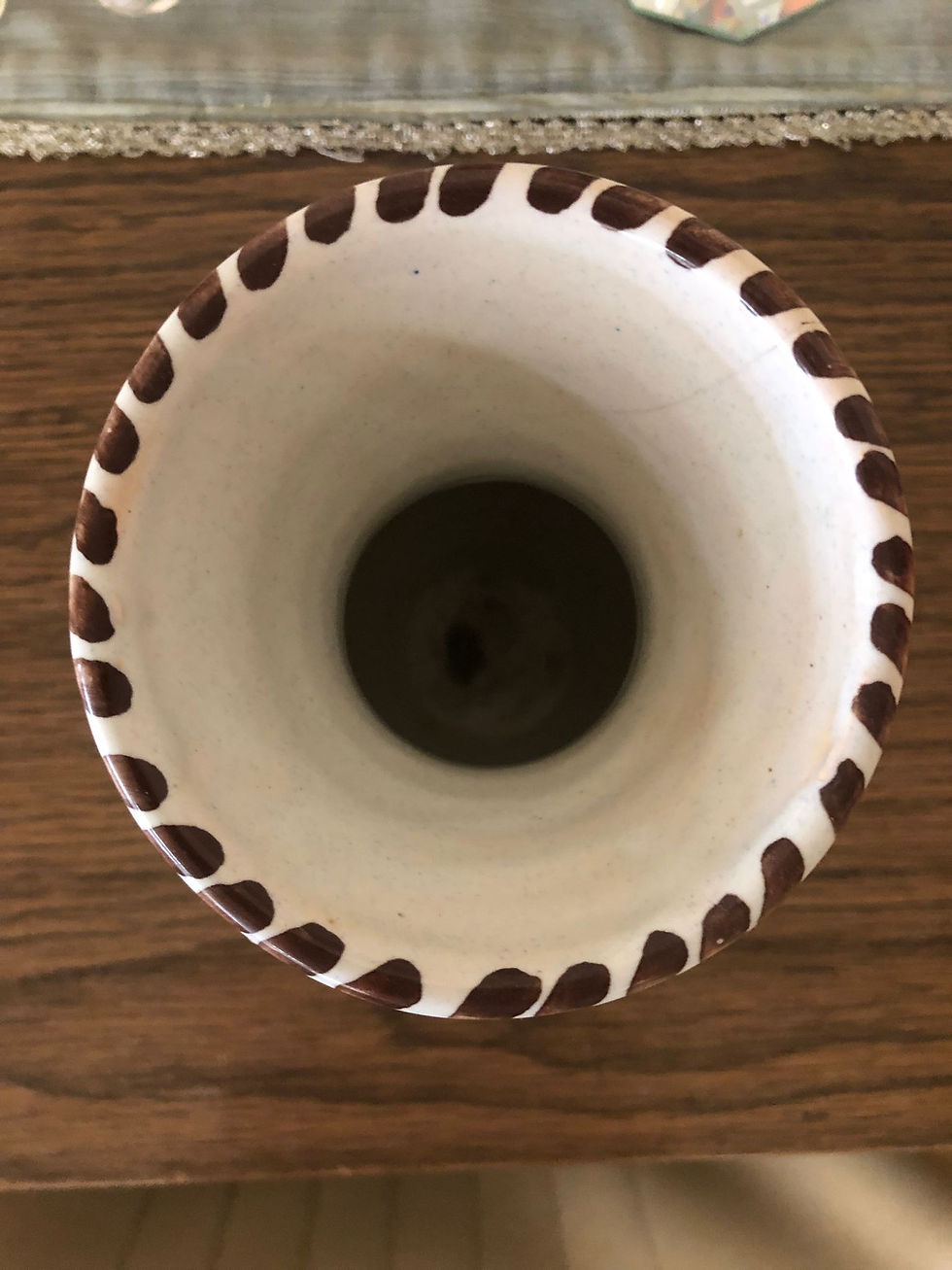 Thumbnail: Klein Handgeschilderd Spaans Vaasje