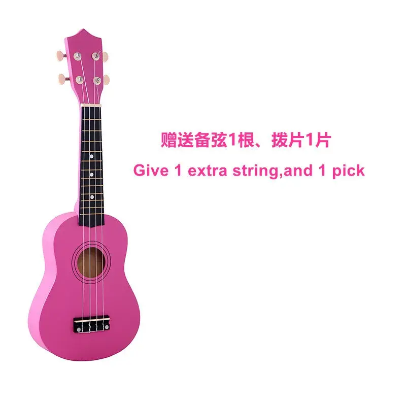 Thumbnail: SevenAngel Ukulele 21 Inch Children Ukelele Soprano 4 Strings Hawaiian