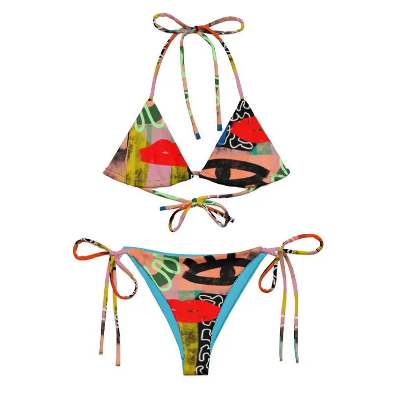 Graffiti Triangle Bikini