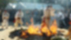 Fire walks
