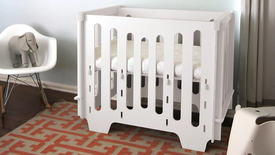Standard Noni Mini Crib And Mattress Local Pick Up