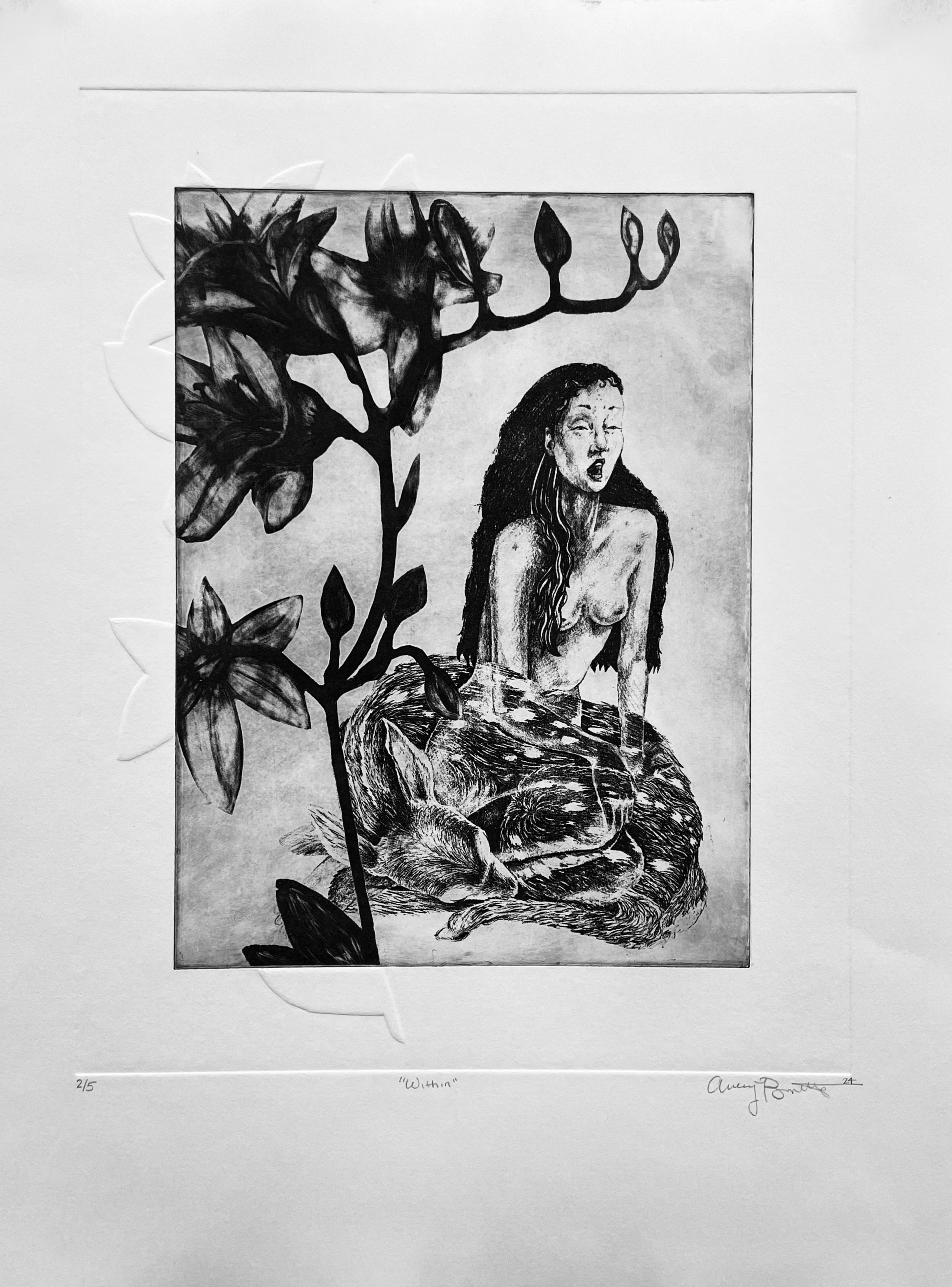 A Woman, a Deer