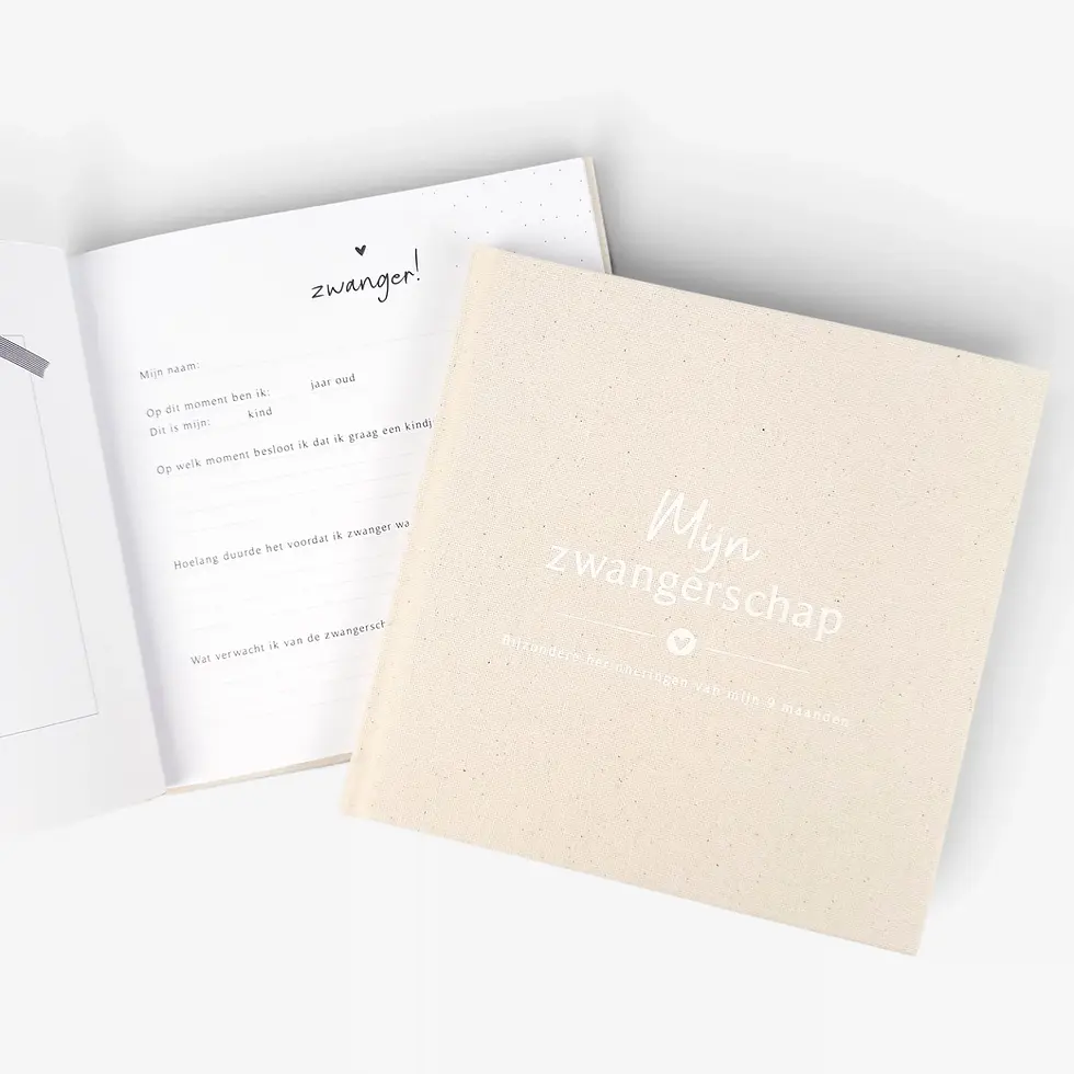 Invulboek 'mijn zwangerschap'