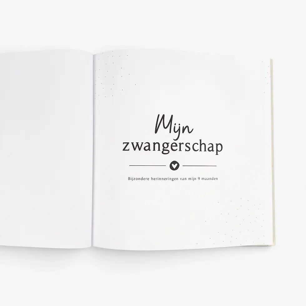 Invulboek 'mijn zwangerschap'