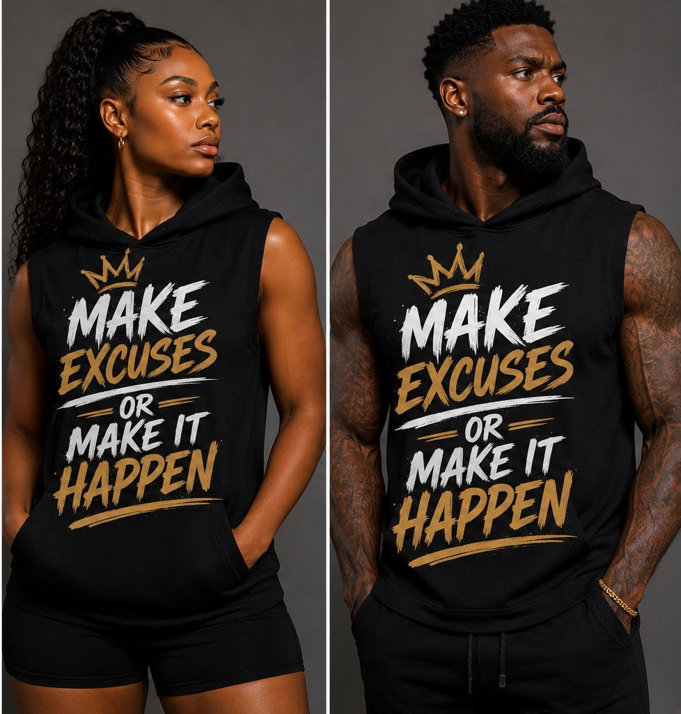 Sleeveless Make Excuses or Make it Happen