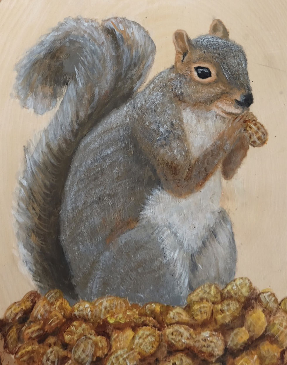 squirrel art, animal art