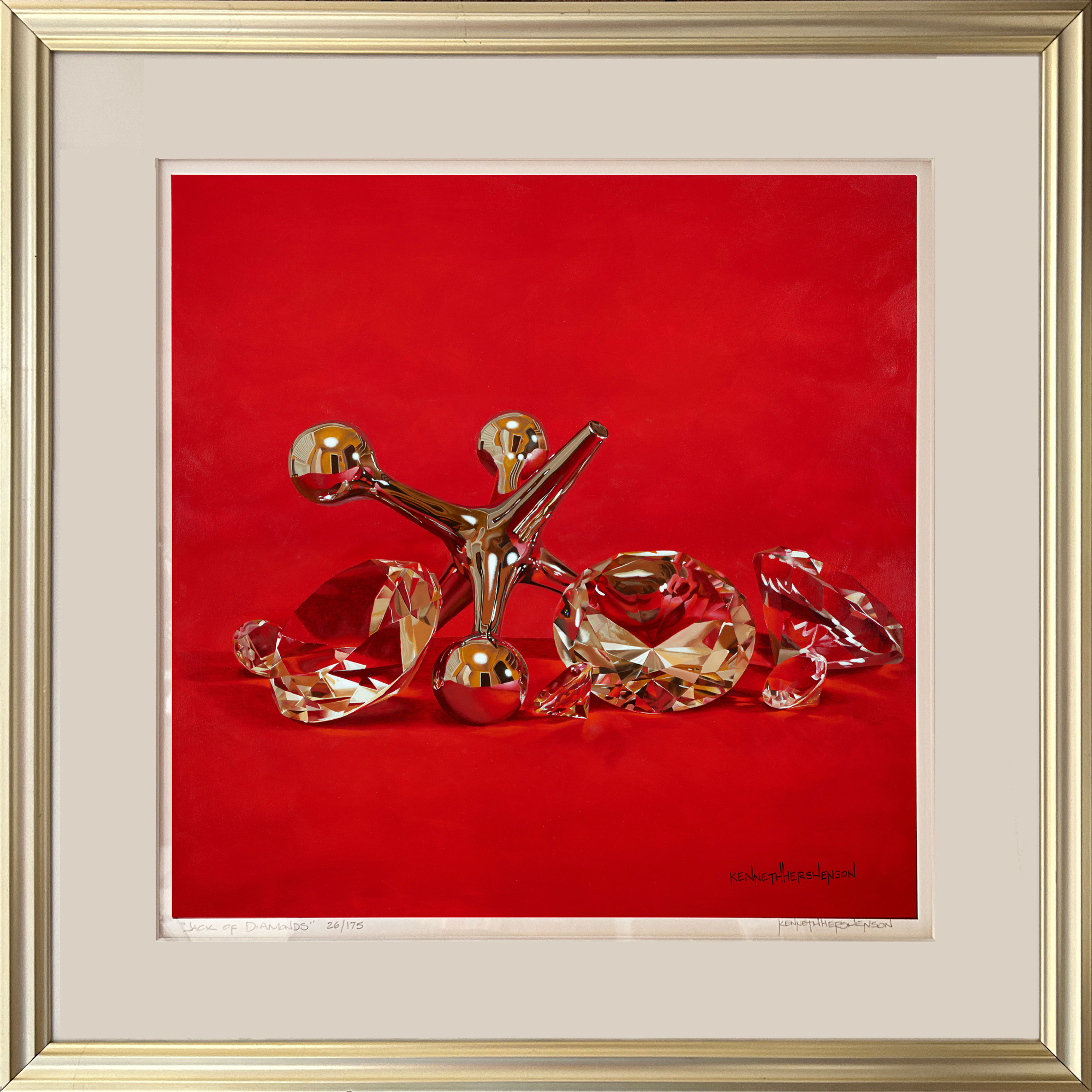 Jack of Diamonds - Framed Print