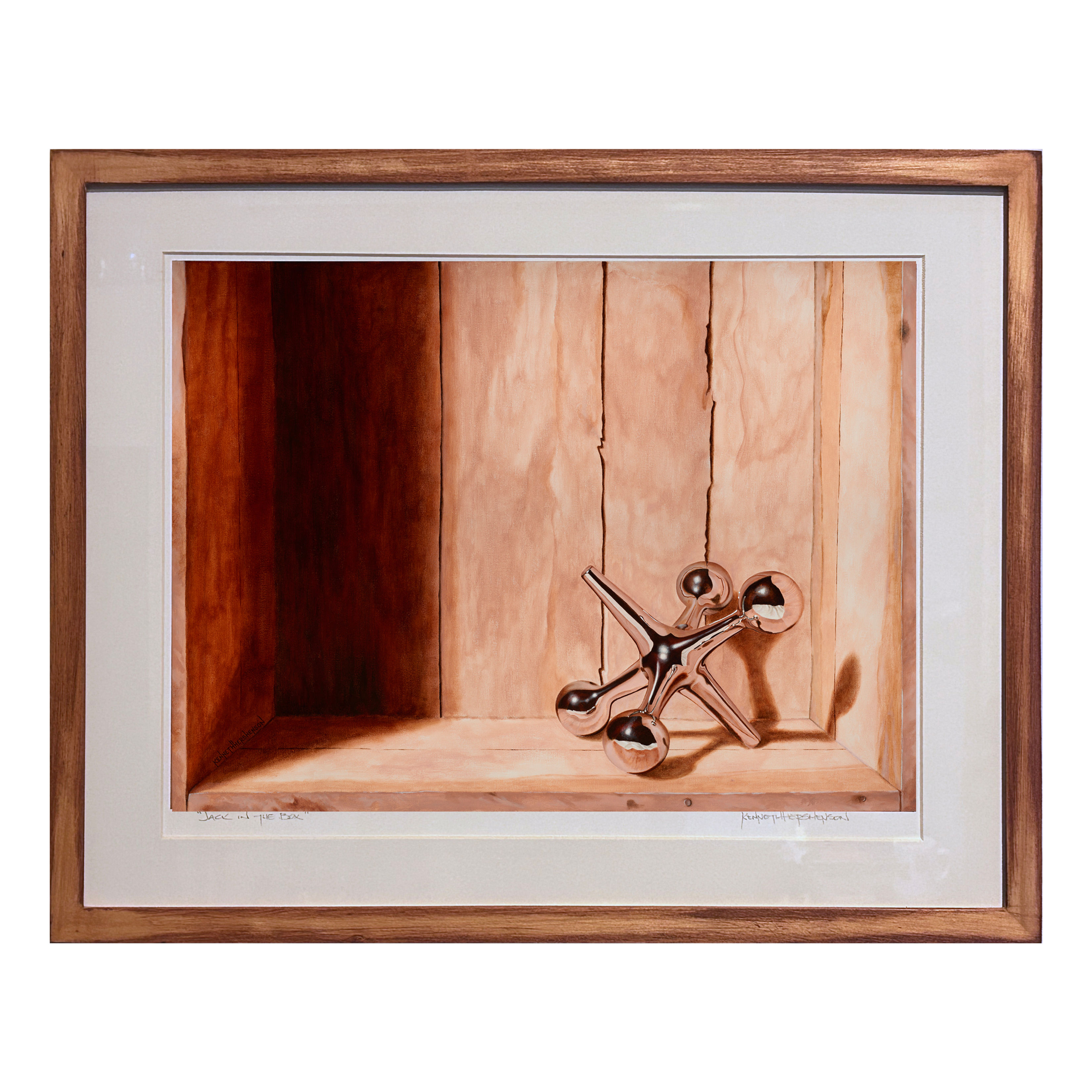 Jack in the Box - Framed Print