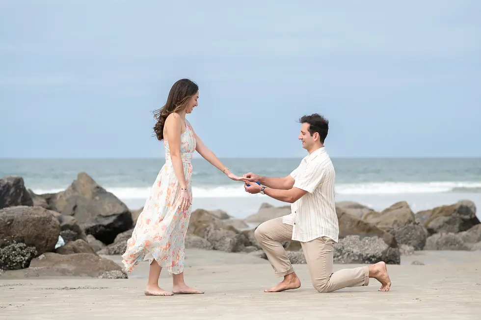Coronado Beach proposal San Diego romantic sunset engagement what to say