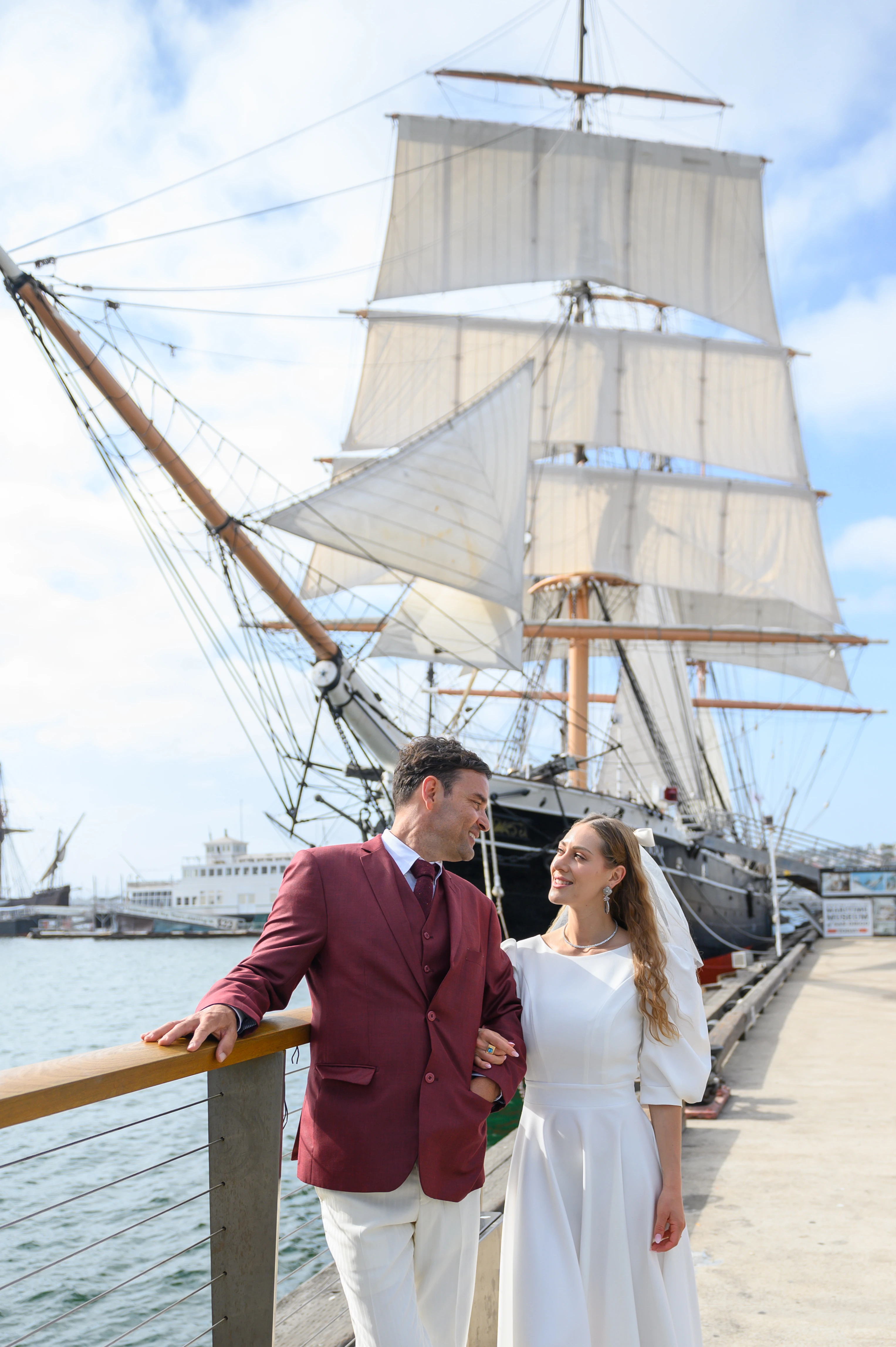 Anchored in love, with the Star of India watching over
