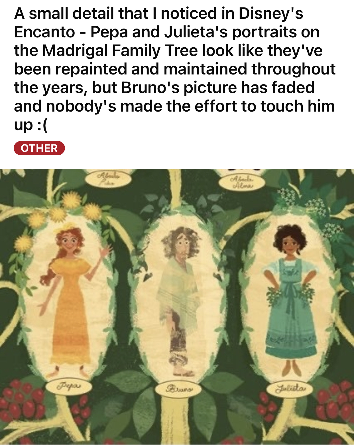 Seen this little gem of a post.. anyone got a theory? content media