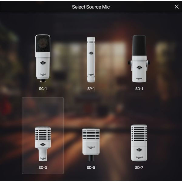 Miniatura: UNIVERSAL AUDIO - SD-3 Standard Dynamic Microphone