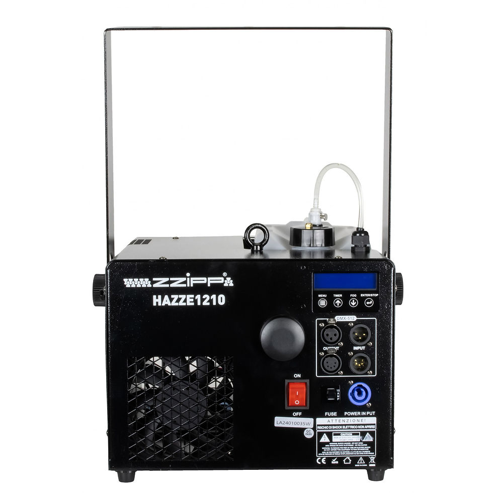 Miniatura: ZZIPP HAZZE1210 - Macchina per effetto nebbia 1200w