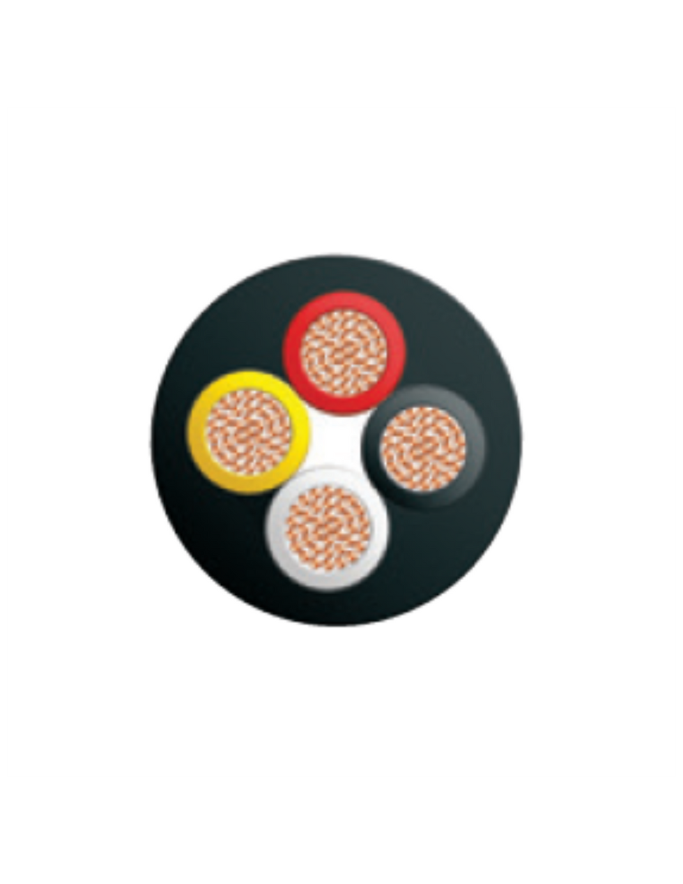 KABLE ZHB425 - Cavo speaker multipolare 4 x 2,5 mm