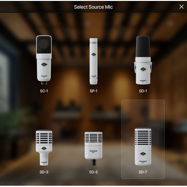 Miniatura: UNIVERSAL AUDIO - SD-7 Standard Dynamic Microphone