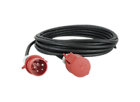 Cavi professionali trifase con connettori rossi CEE.