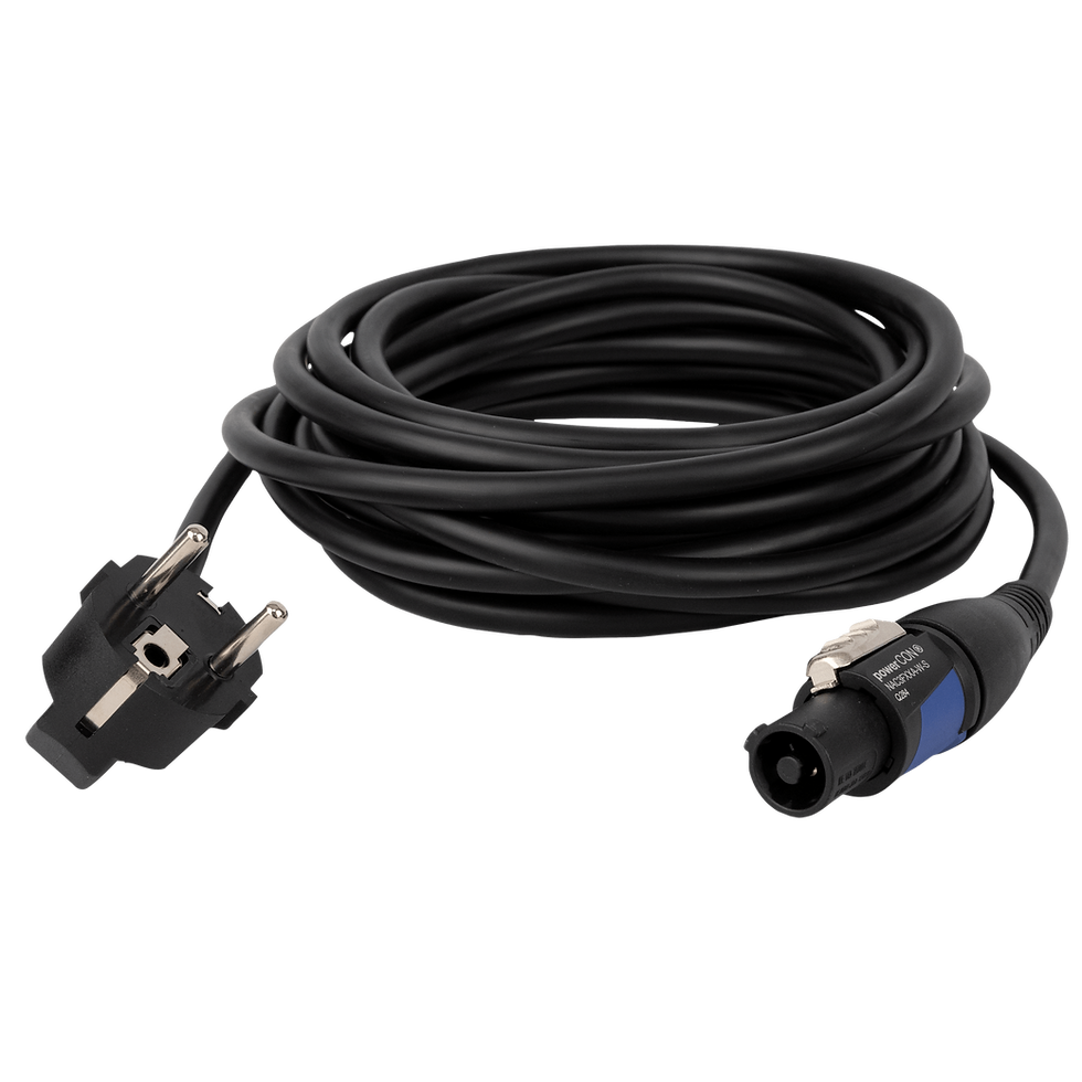 DAP Cavo di alimentazione Schuko Powercon 3 X 1,5 da 6 metri