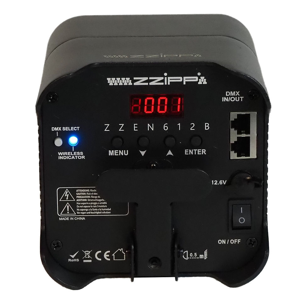 Miniatura: ZZIPP ZZEN612B - Par a batteria compatto
